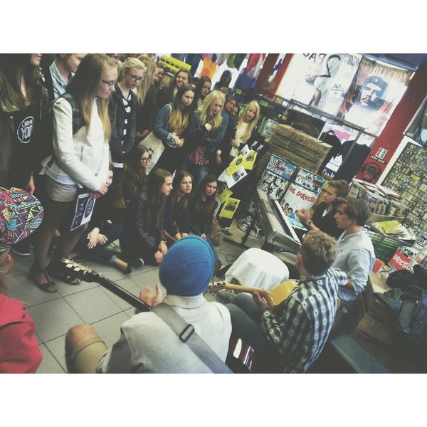Photo taken at RANDOMS Music Store by Anna M. on 5/28/2014