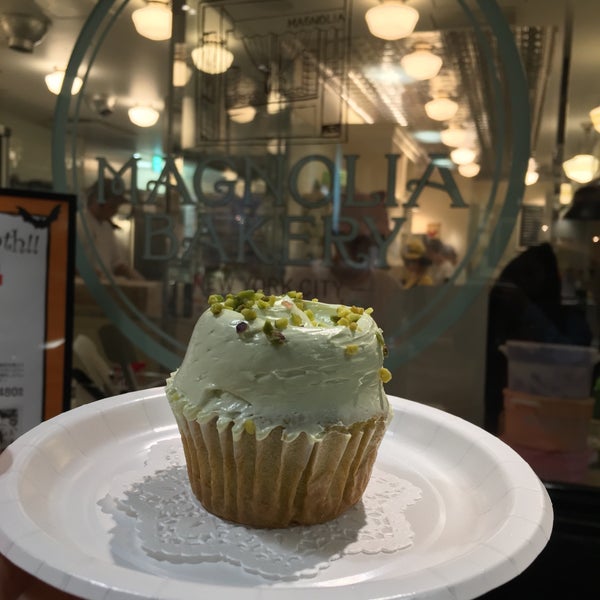 Tokyo branch of Magnolia Bakery New York! The cupcakes are famous and my favorites are pistachio and red velvet! Not as sweet as the one you get in NYC. I would love to pack the whole shop home!