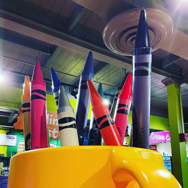 Photo taken at Crayola Experience by Rita L. on 1/10/2022
