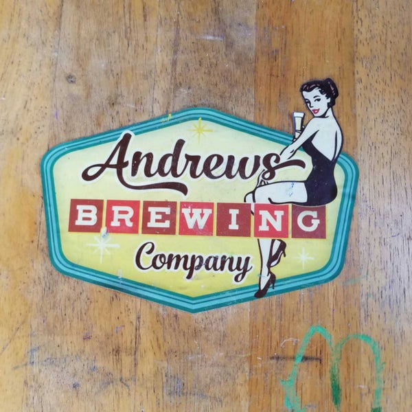 Photo taken at Andrews Brewing Company by Duane on 8/21/2017