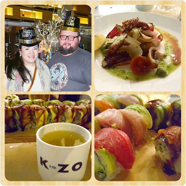 Снимок сделан в K-ZO Restaurant пользователем Angela D. 1/1/2016