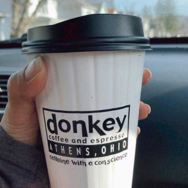 Photo taken at Donkey Coffee &amp; Espresso by Genna C. on 1/14/2021