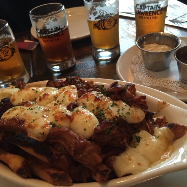 Oh my god the poutine. Pulled pork poutine. The chef says if you want you can just request traditional too! The beer selection is ever changing and super awesome. The service is great and friendly.