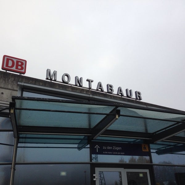 Photo taken at Bahnhof Montabaur by @DerekFinke on 11/14/2013