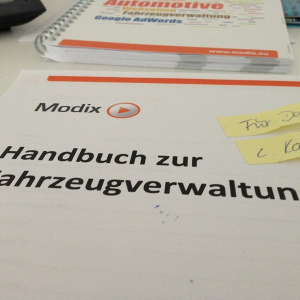รูปภาพถ่ายที่ Modix GmbH โดย @DerekFinke เมื่อ 4/9/2013