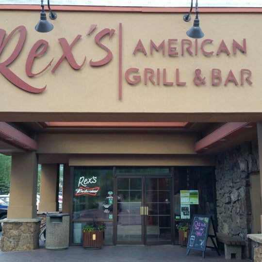Photo taken at Rex&#39;s American Grill and Bar by Manfred N. on 6/11/2015