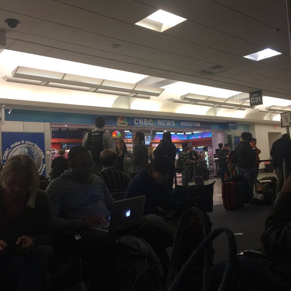 CNBC News IAH Terminal C South Bush Intercontinental Airport