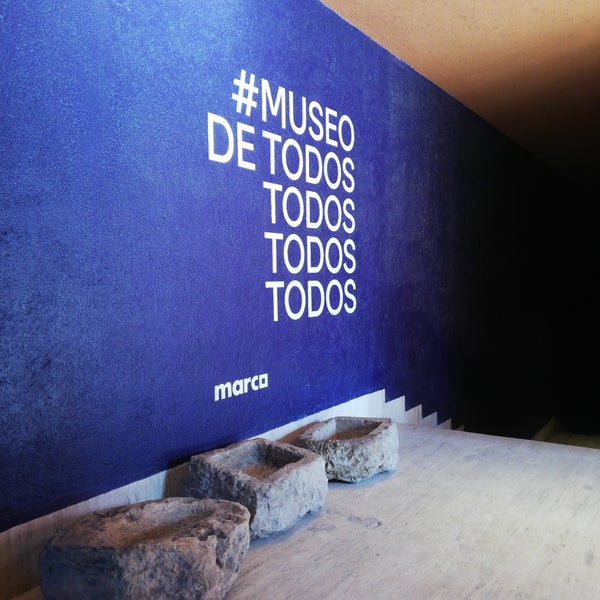 Снимок сделан в Museo de Arte Contemporáneo de Monterrey (MARCO) пользователем Emmanuel M. 4/14/2019