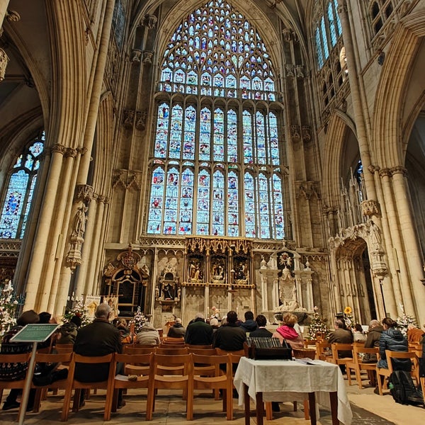 Photo taken at York Minster by James on 12/25/2023