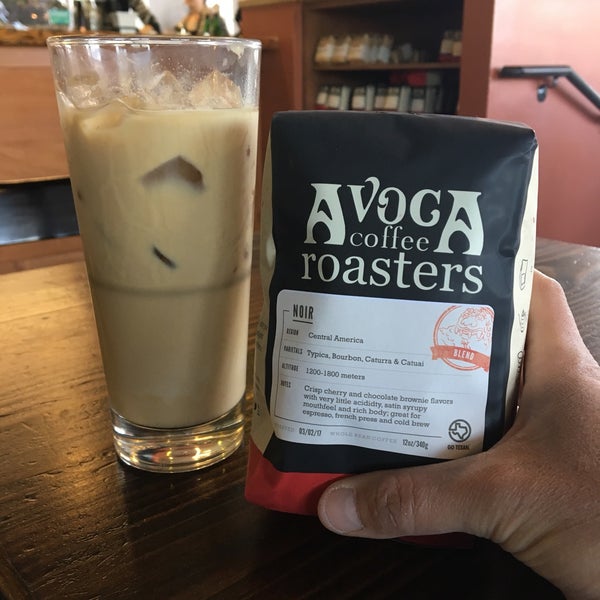Photo taken at Avoca Coffee Roasters by Beth on 3/7/2017