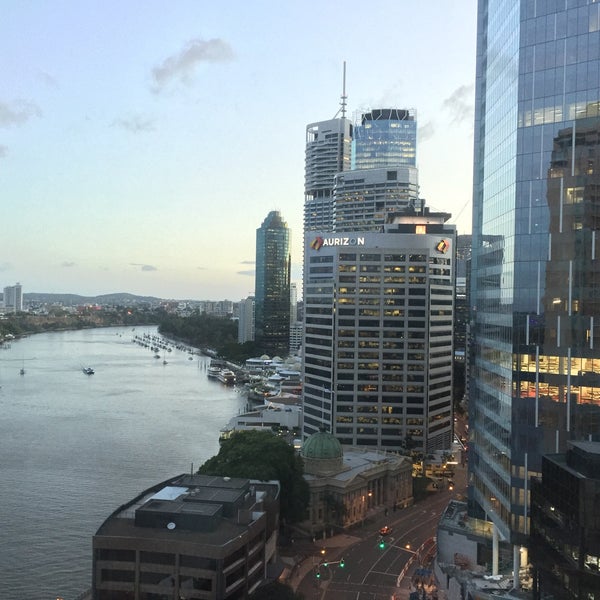 Photo taken at Brisbane Marriott Hotel by Paul W. on 2/11/2016