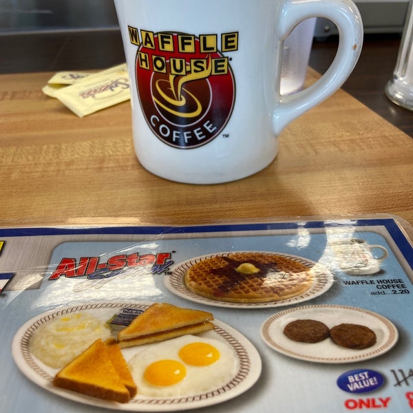 Something about Waffle House coffee just makes everything better.