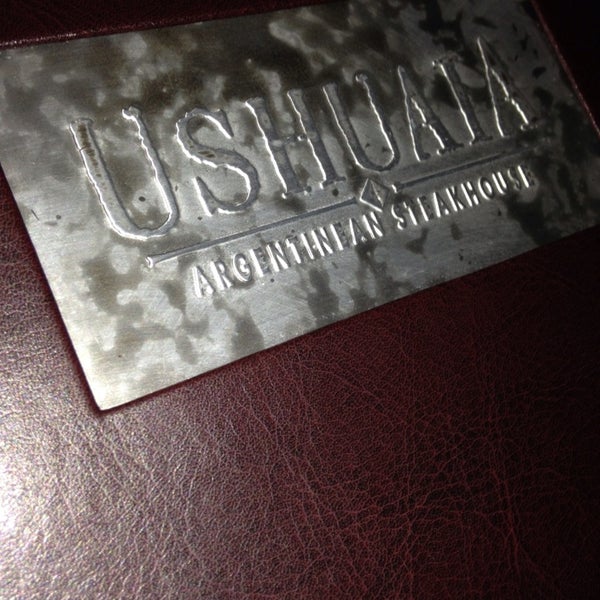 Photo taken at Ushuaia Argentinean Steakhouse by Paulo B. on 8/2/2014