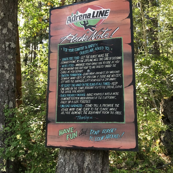 Photo taken at Adrena LINE Zip Line Adventure Tours by Leo L. on 7/6/2018