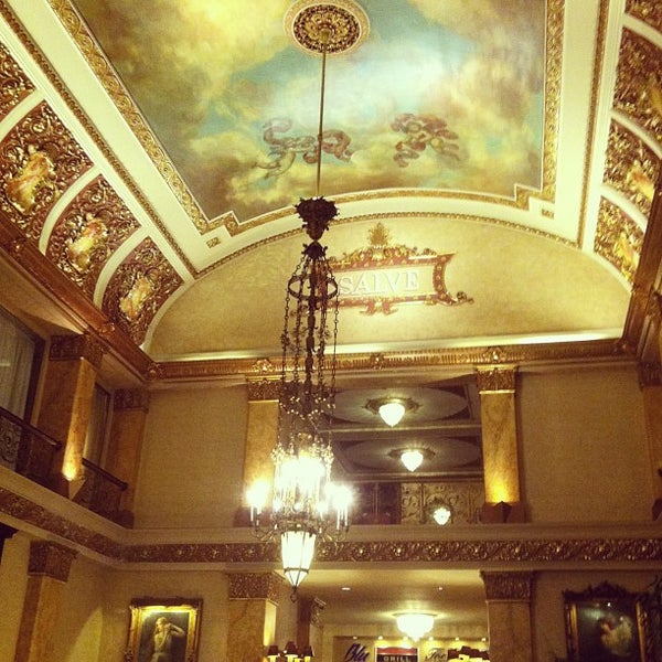 Photo taken at The Pfister Hotel by Dave F. on 7/4/2013