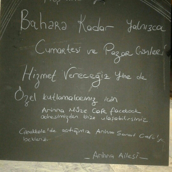 11/9/2014에 Gökçe G.님이 Arinna Müze Cafe에서 찍은 사진