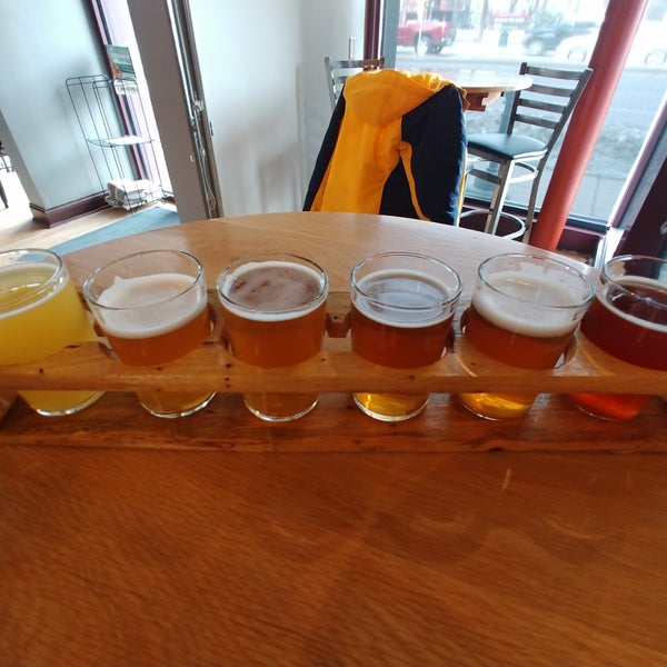 Photo taken at Day Block Brewing Company by Katie H. on 3/24/2018