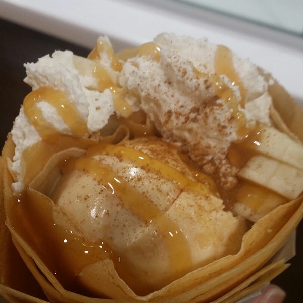 One of the best dessert stops I've found! Try the bananas foster crepes with salted Caramel ice cream.