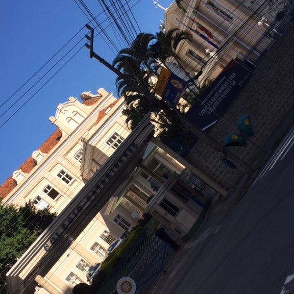Photo taken at Colégio Catarinense by Michel B. on 9/14/2015