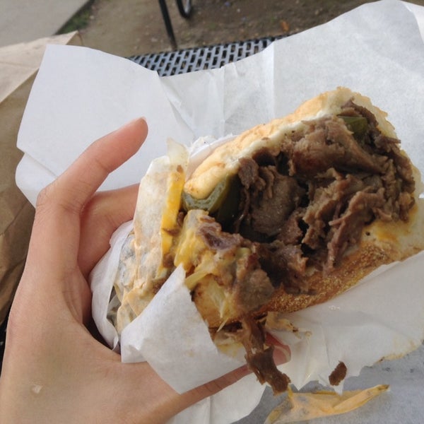 Photo taken at Figueroa Philly Cheese Steak by Lisa H. on 12/18/2013
