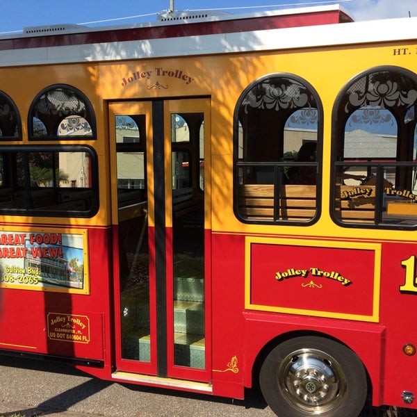 Jolley Trolley Bus Station in Clearwater