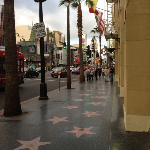 Photo taken at Hollywood Walk of Fame by Timon on 5/7/2013