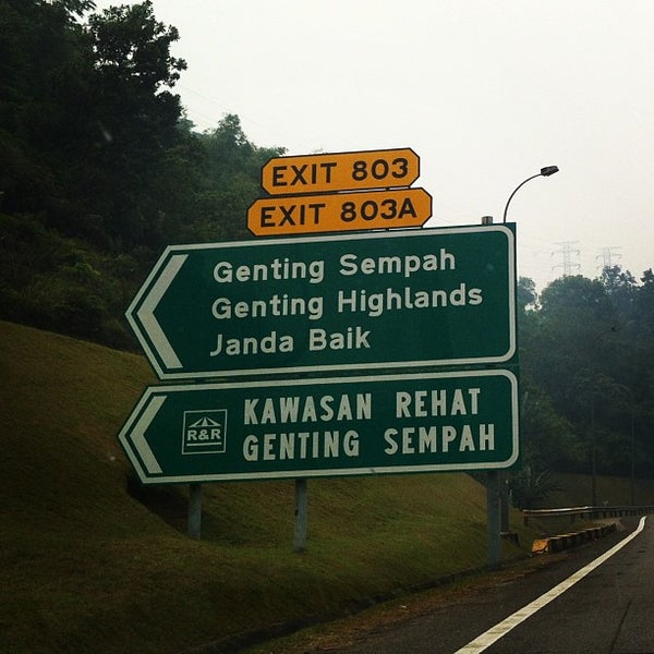 Fotos En R R Genting Sempah Area De Reposo