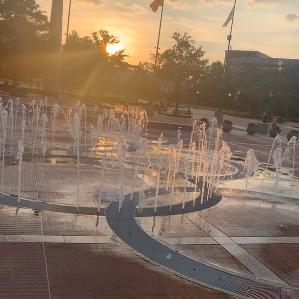 Photo taken at Centennial Olympic Park by B ♋️ on 10/9/2023