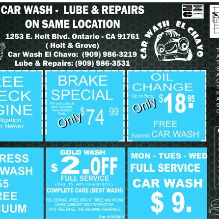 holt blvd car wash coupons