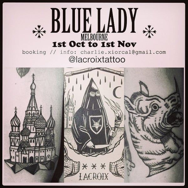 Foto diambil di Blue Lady Tattoo oleh Blue Lady T. pada 9/10/2014
