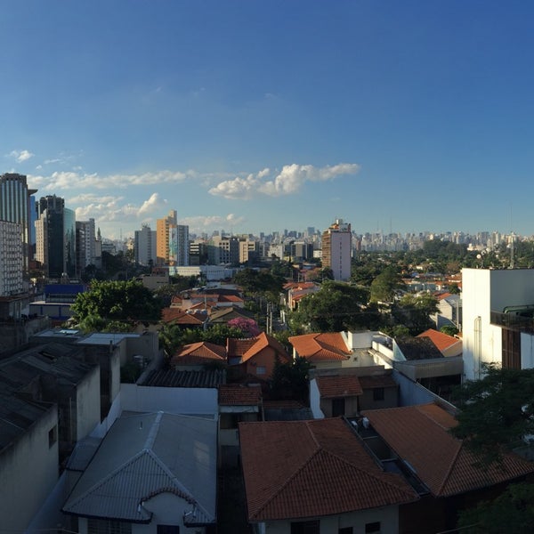 Photo taken at Marriott Executive Apartments Sao Paulo by Justin B. on 6/21/2015
