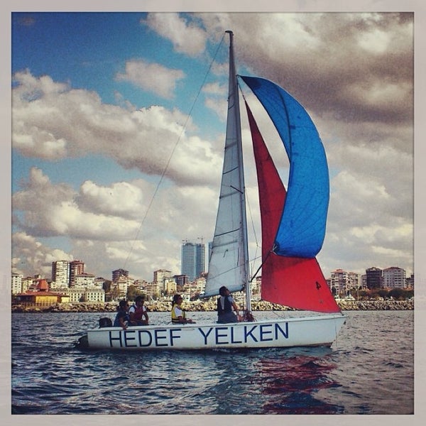 Photo taken at Hedef Yelken by Deniz on 10/27/2013
