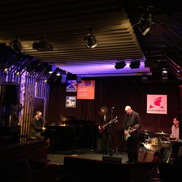 Photo taken at Reduta Jazz Club by Tino on 11/20/2015