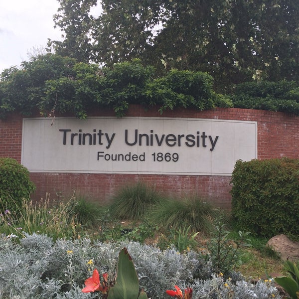 Photo taken at Trinity University by Santiago S. on 9/11/2015