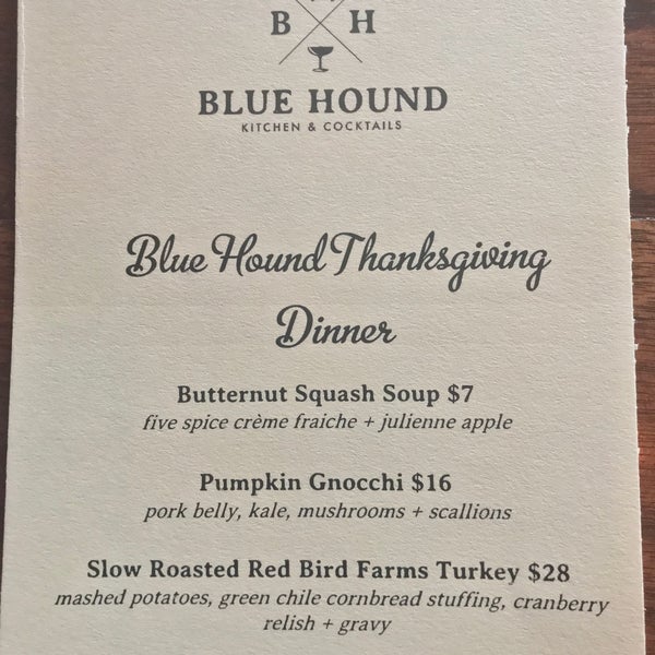 11/23/2017에 Michael B.님이 Blue Hound Kitchen &amp; Cocktails에서 찍은 사진