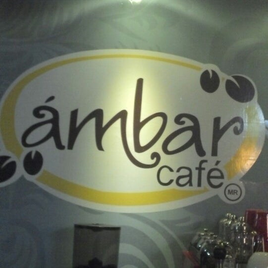 Photo taken at Ámbar Café by Egla R. on 10/19/2013