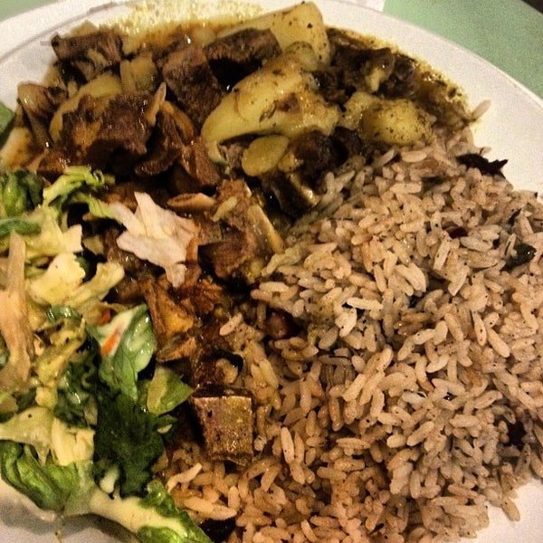 Jasmine Rice Riddim Jasmine rice stir fried in mild curry seasoning