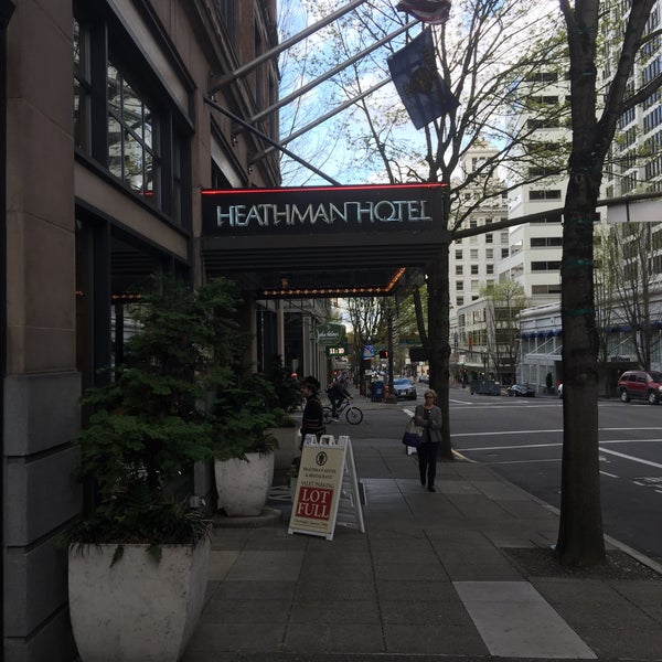 Снимок сделан в The Heathman Hotel пользователем Brian 3/28/2015