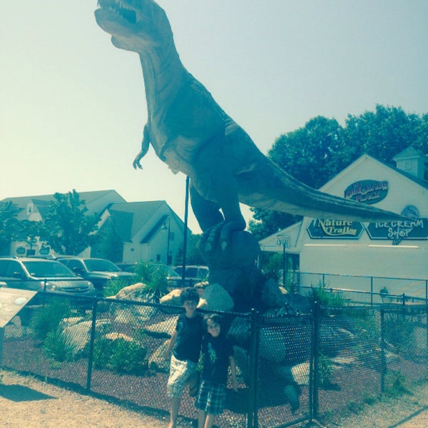 Photo taken at The Dinosaur Place at Nature&#39;s Art Village by Bill N. on 6/30/2015