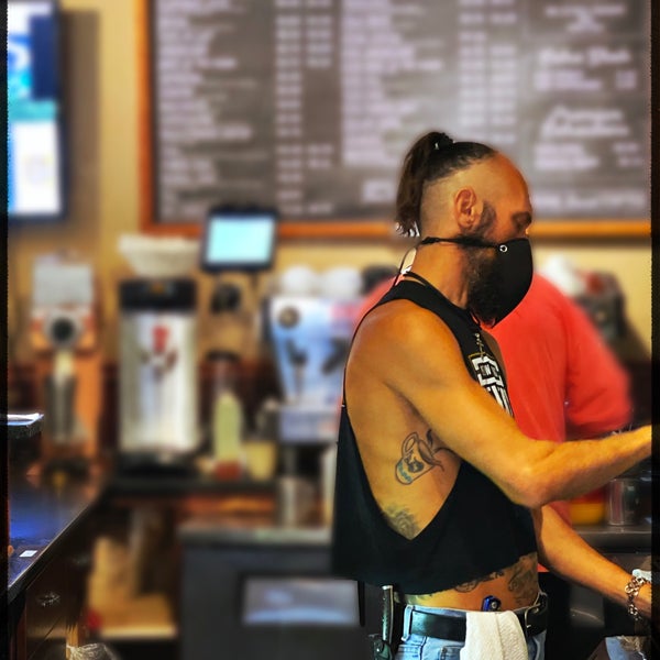 Photo taken at Donkey Coffee &amp; Espresso by David H. on 10/14/2021