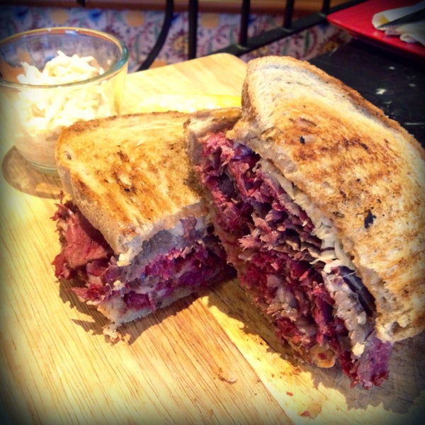 Really good Rueben sandwich. Recommend order big portion for extreme pleasure