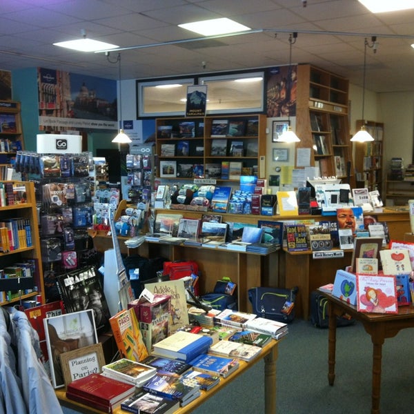 Photo taken at Book Passage Bookstore by Kate M. on 1/25/2013