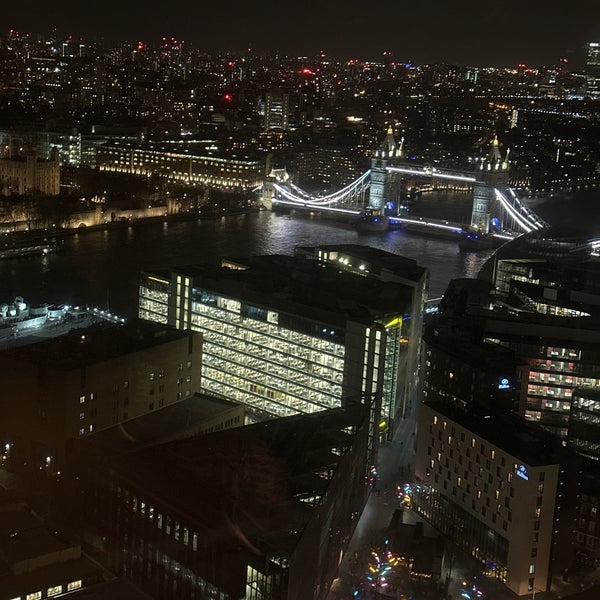 Photo taken at Oblix at The Shard by Iskender B. on 12/21/2023