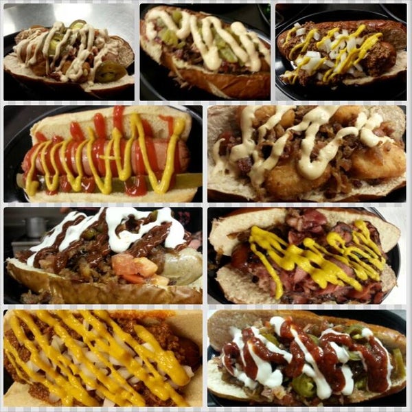 Build your own hot dogs, Veggie dogs and turkey dogs
