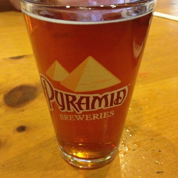 Photo taken at Pyramid Brewery &amp; Alehouse by James R. on 3/10/2013