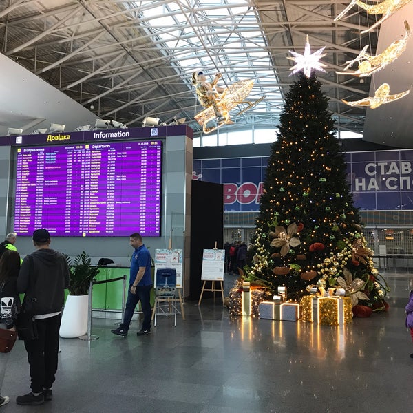 12/21/2018にOksana 🌸がボルィースピリ国際空港 (KBP)で撮った写真