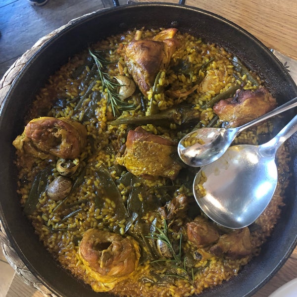 Nice and cozy ambience. Good selection of tapas and paella’s. Large portions will make your belly happy. Excellent selection of Spanish wines.
