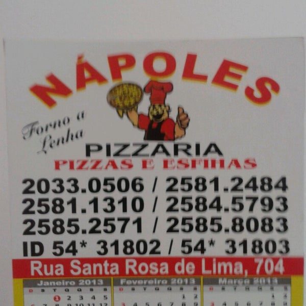 Cardápio  Binho Pizzaria