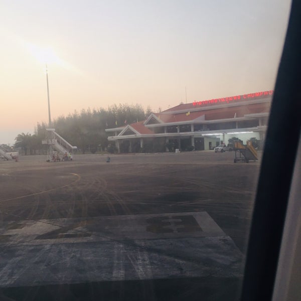 Photo taken at Chumphon Airport (CJM) by Pamm K. on 12/10/2019