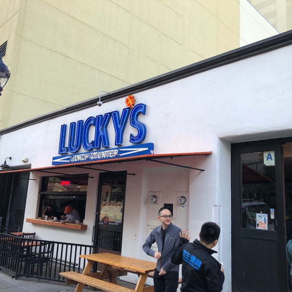 Photo taken at Lucky&#39;s Lunch Counter by Todd D. on 3/15/2019
